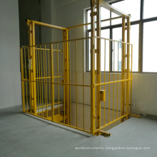 700kg Hydraulic wall mounted small cargo lift platform